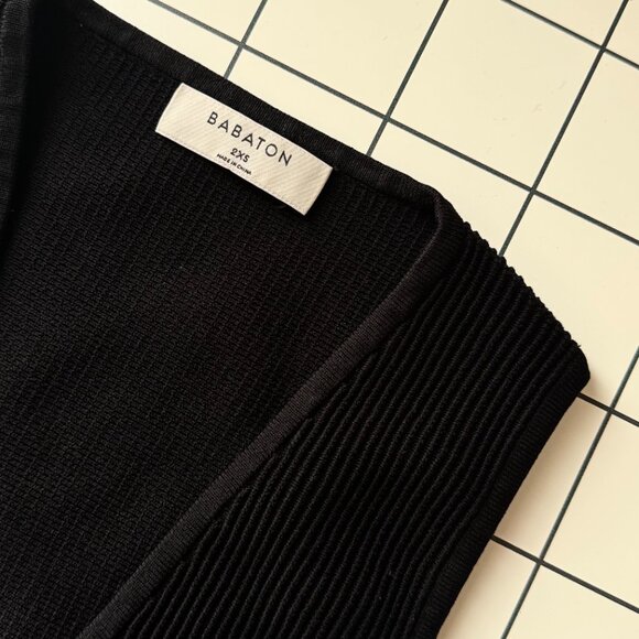 Babaton Sculpt Knit Deep V Tank Aritzia - Picture 5 of 5